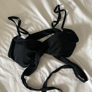 Elegant Black Women's Bathing Suit Top